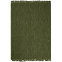 Chhatwal & Jonsson Nanda tæppe Green melange, 200x300 cm