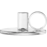 Muurla Loop lysestage Ø11 cm Klar