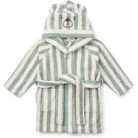 Liewood Lily badekåbe peppermint creme de la creme stripe 7-8 år