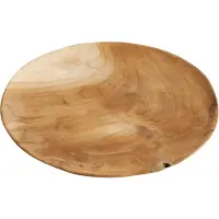 Muubs teak tallerken 37 cm Natur