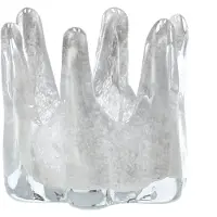 Olsson & Jensen Helix fyrfadsstage Ø10,5 cm Lysegrå