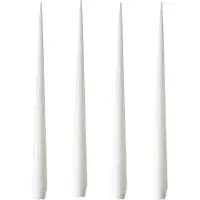 Fyrklövern ester & erik lys 32 cm 4-pak, Pure White 31-0 lakeret