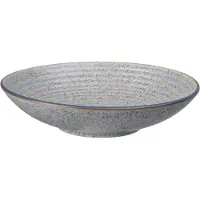 Denby Studio Grey riflet skål 25,5 cm Granite