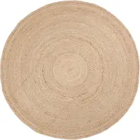 Dixie Elin tæppe natural Ø125 cm
