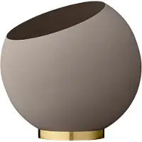 AYTM Globe urtepotte Ø37 cm Taupe