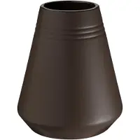 NJRD Lines vase 18 cm Brun