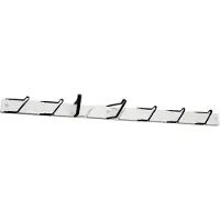 Essem Design Tamburin knagerække 73,5 cm Hvid/Sort