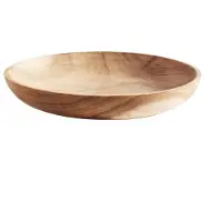 Muubs teak tallerken 18 cm Natur