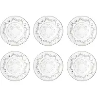 La Rochère Versailles assiet 6 pak Glas
