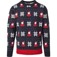 Urban Classics Nicolaus And Snowflakes Sweatshirt