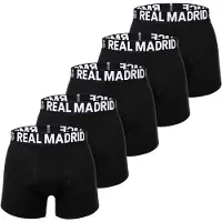 Real Madrid Boksershorts sort / hvid