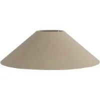 Watt & Veke Basic flat lampeskærm Ø36 cm Natural