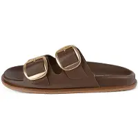 L37 HANDMADE SHOES Pantoletter 'SUMMER SOOTHE' brun