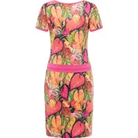 Ragwear Sommerkjole 'Baomi Tropic Youmodo' gul / orange / pink / sort