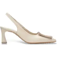 Hispanitas Hispanitastil kvinder. HV264850 Giorgia beige sko (38), Læder, 5-8 cm, Ingen, Casual