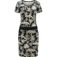 Ragwear Sommerkjole 'Baomi Tropic Youmodo' khaki / sort