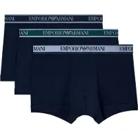 Emporio Armani Boksershorts marin / lysegrå / mørkegrøn