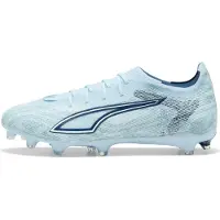 Puma ULTRA 6 PRO FG Football Boots Unisex, Shoes, Icy Blue/White/Blue Jewel, 40.5
