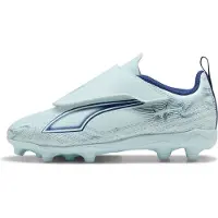 Puma ULTRA 6 PLAY FG/AG Football Boots Kids, Shoes, Icy Blue/White/Blue Jewel, 32