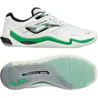 Joma Top Flex Ultimate IN - Hvid/Grøn - Indendørs (IC), størrelse 40