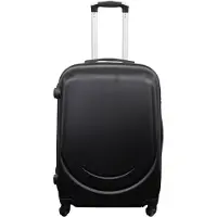 Borg Living Kuffert tilbud - Hardcase - Str. Medium - Classic sort - Smart rejsekuffert