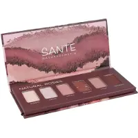 Sante Naturkosmetik Eyeshadow Palette Øjenskyggepalette 6 g Nr. 02 - Rosy Shades