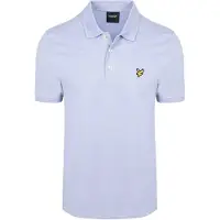 Lyle & Scott Lyle and cott Polo Bubble Blå Lilla måle