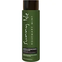 Sunny Isle Jamaican Black Castor Oil Rosemary Mint Hair & Strong Roots Conditioner 12oz | Anti-breakage & vækstformel | Infused with Biotin & Jamaican Black Castor Oil | A