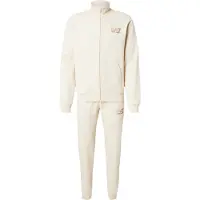 EA7 EA7til mænd. 7M001318_AF13512 Visibility joggingsæt beige (XL), Casual, Sport, Bomuld, Lange ærmer