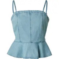 Levi's Overdel 'Anderson Flounce Top' lyseblå