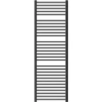 LuxeBath Badrumsradiator Radiator Sahara sidoanslutning handdukstork antracit 60x180cm