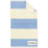 Marimekko Galleria gæstehåndklæde Light blue, melon, 30x50 cm