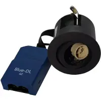 SOLAR PLUS BLUE-DL 66 G2 Ø88/H66mm, rund, kipbar, skrue fastgørelse, 5 pol. tilslutning, GU10 (leveres uden), matsort