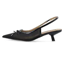 Bianco Slingpumps 'Kristin' sort