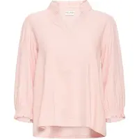PULZ Bluse 'PZLUCA FRILL' eosin