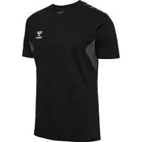 Hummel Funktionsskjorte 'Authentic' grå / sort / hvid