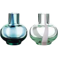 Marimekko Mini vase 2 dele Light green-dark green-pink