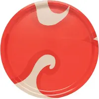 Marimekko Jokeri bakke Sand-orange red, 31 cm