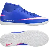 Nike Mercurial Superfly 10 Club IC Attack - Blå/Hvid - Indendørs (IC), størrelse 43