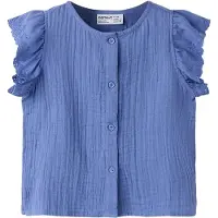 Name it Bluse dueblå