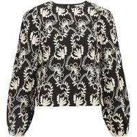 Object Mya Re Langærmet Bluse