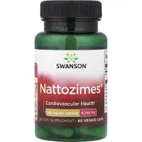 Swanson Health , Nattozimes, 195 mg , 60 Veggie Caps
