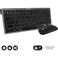 Subblim Subkbc-oco020 1600 Dpi Trådløst Tastatur Og Mus Spansk