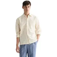 Scotch & Soda 182217 Relaxed Fit Skjorte Med Lange ærmer