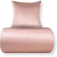 Nature By Borg Bambus dobbelt sengetøj 200x220 cm - 100% bambus - Rosa