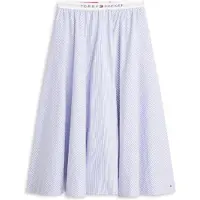 Tommy Hilfiger Poplin Branded Midinederdel