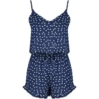 Trendyol Shorty indigo / hvid