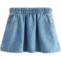 Next Nederdel blue denim