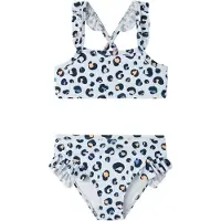 Name it Bikini navy / pastelblå / orange / lyserød