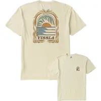 Vissla - T-shirts - Canopy Cosmic Wash SS Tee Dune til UnisexBomuld - Størrelse L - Beige